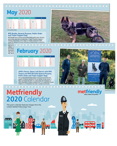 2020 Desktop Calendar Met Friendly